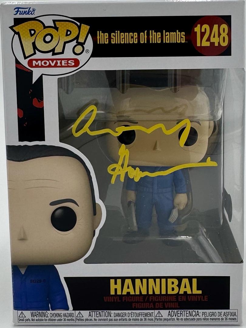 Anthony Hopkins Signed Funko Pop #1248 Hannibal Lecter (Silence Of The Lambs) - Beckett COA